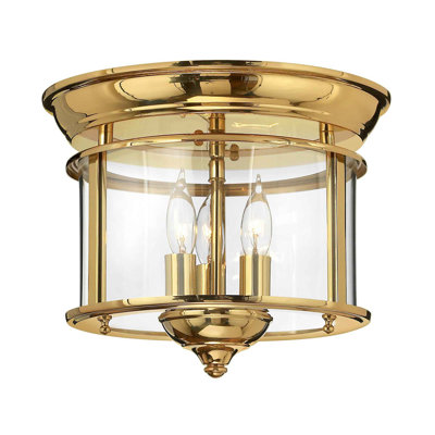 Barwood Glass Flush Mount