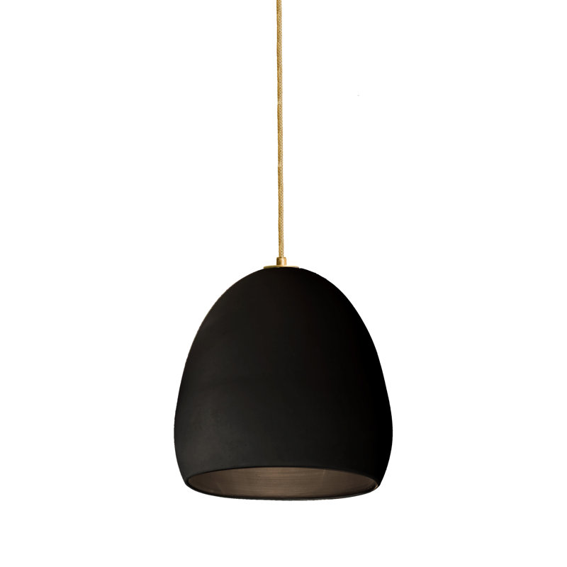 Clay 1 - Light Pendant, Bronze, LED Bulb, Matte Black
