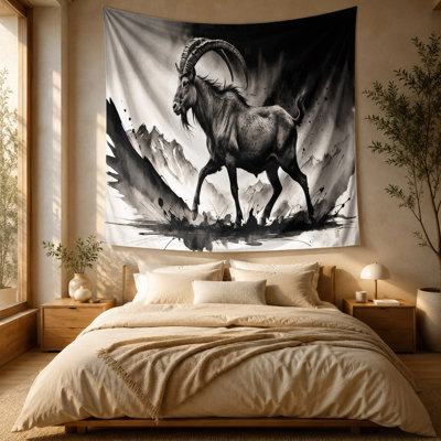 Tapisserie murale Wildlife Markhor