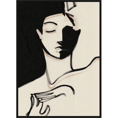 Abstracted Contemplation Print by Lillian August