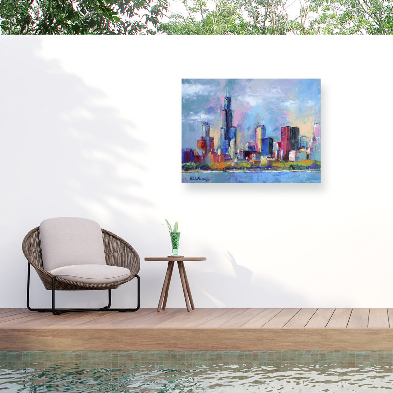 Bolologic Chicago 5 sur impression sur toile, H 14 po x l 19 po