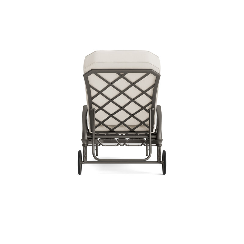 Calcutta Outdoor Chaise Lounge, Fusion Natural, Mica