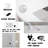 Desk with Built-in Outlets - Modern Office Desk with USB Charging Ports-1560338309