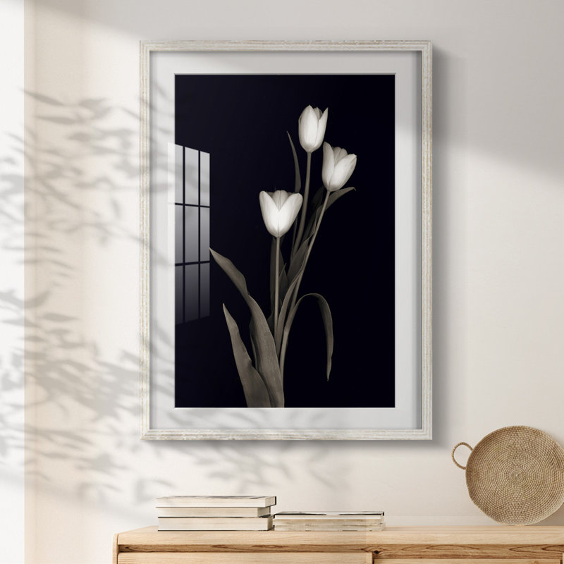 Lyna -Gallery Wrapped Canvas, 19.5" H x 16.5" W, White