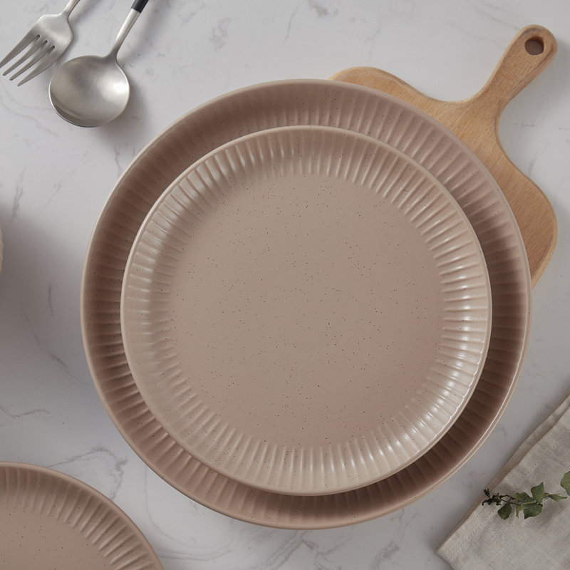 Service de table 24 pièces Stone Lain Logan, Beige