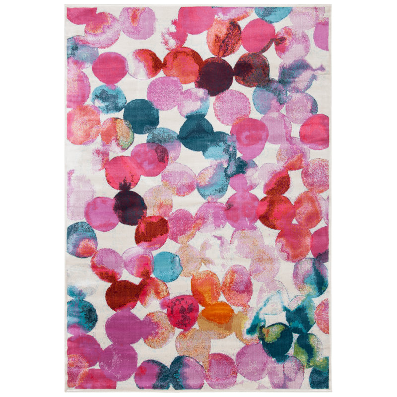 Gateau Abstract Hand Woven Area Rug, Rectangle 122 x 183 cm