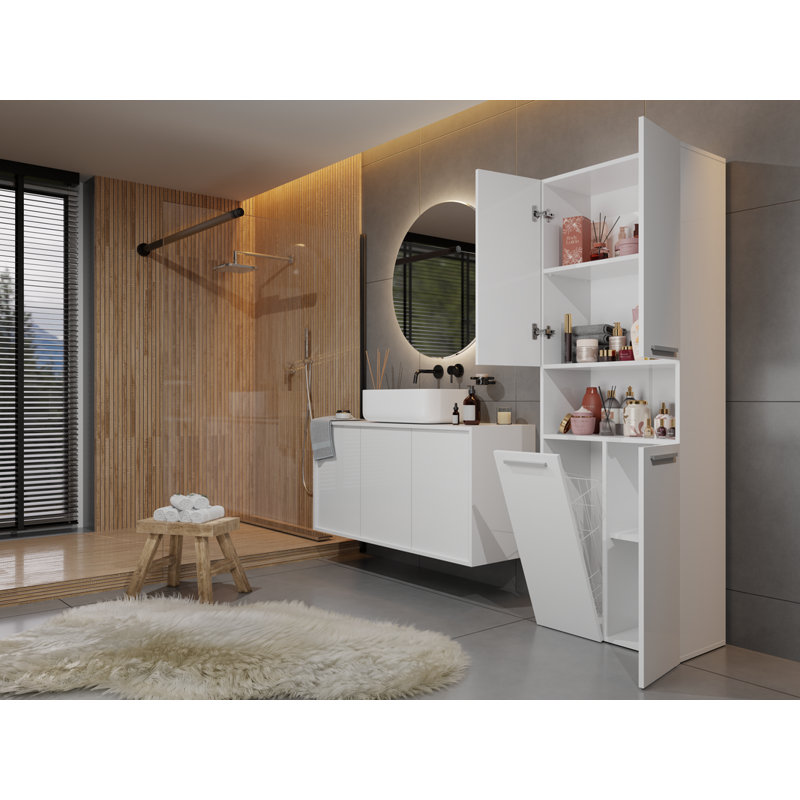 Accent Cabinet, White Matt