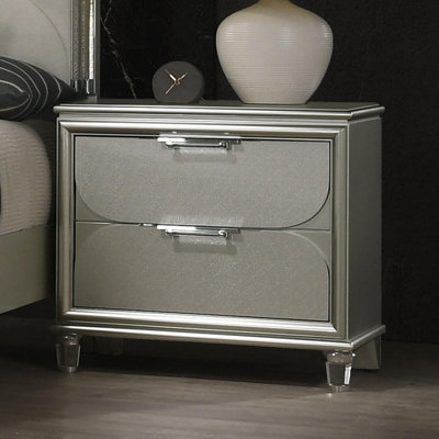 Table de chevet 2 pièces Contemporary