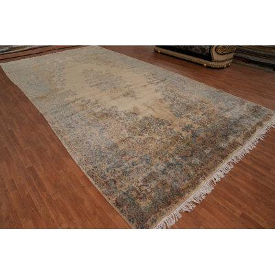 Antique Vegetable Dye Traditional Large Rug 10x20
