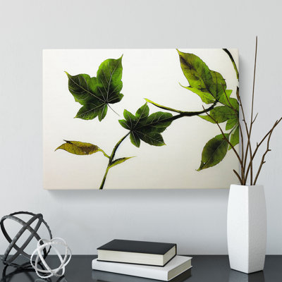 Garden Leaves - Wrapped Canvas