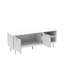 Modern TV Stand Cabinet with Ribbed Fluted Doors with legs for up to 60" TV's-1211638528