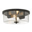 Plafonnier encastré 2 lumières 12,625 po Gaetano