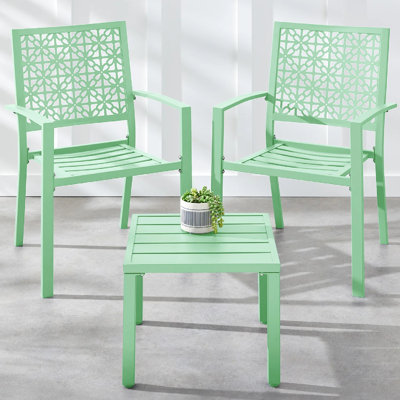 3-Piece Bistro Set by 17 Stories