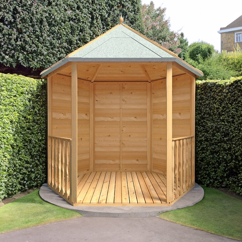 Shire 8 ft x 7 ft Garden Arbour