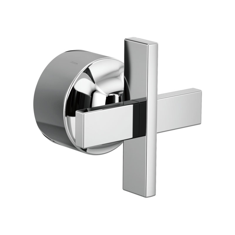 Levoir® Pressure Balance Valve Only Trim, Cross, Polished Chrome
