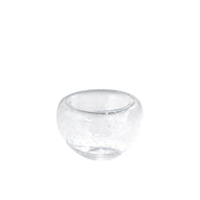 Double Take Bowl-Clear Seeded-Med