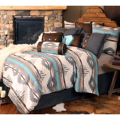Édredon Badlands Southwest Ikat, très grand