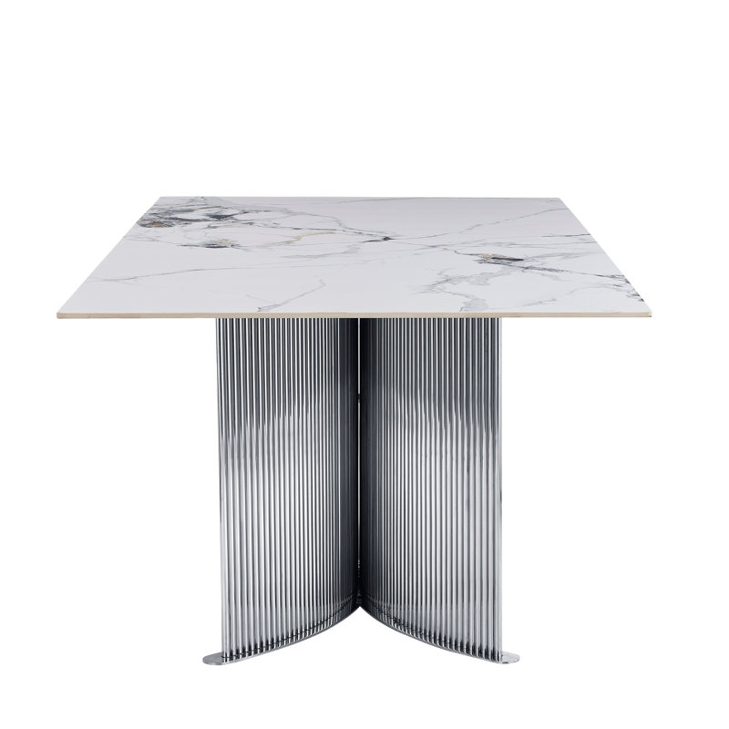 Iska Dining Table + 4 Maison Chairs - Black