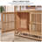 Modern Simple Storage Shelf Wooden Bookcase