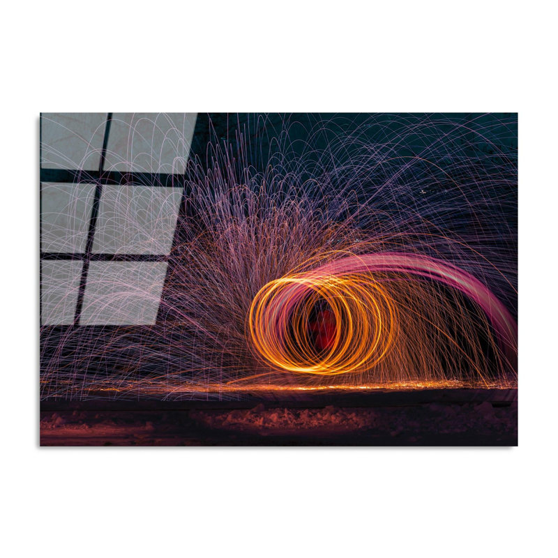 Stunning Tempered Glass Wall Art Painting, 27.6 x 39.4 inches | 100% Tempered Glass, Thickness: 0.16 inches | Elegant Home Decor for Living Room or Office, Durable & Easy to Clean, Perfect Gift Idea