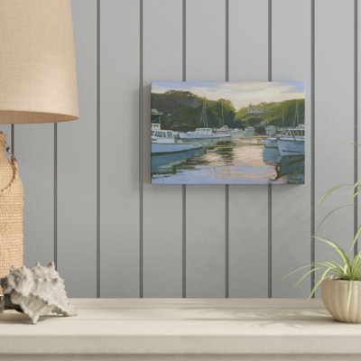 «Perkins Cove», peinture sur toile