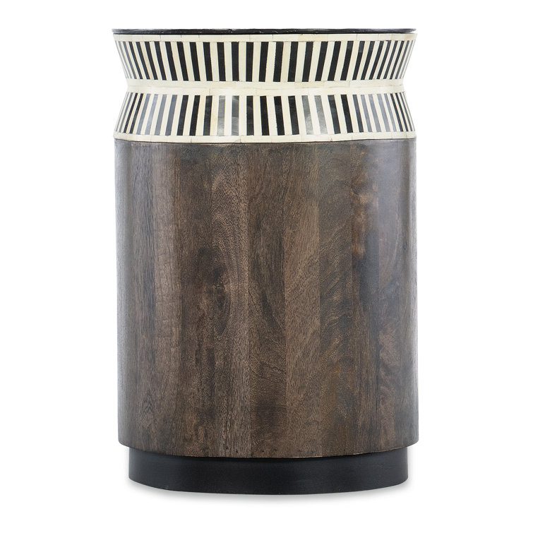 Commerce And Market Solid Wood End Table