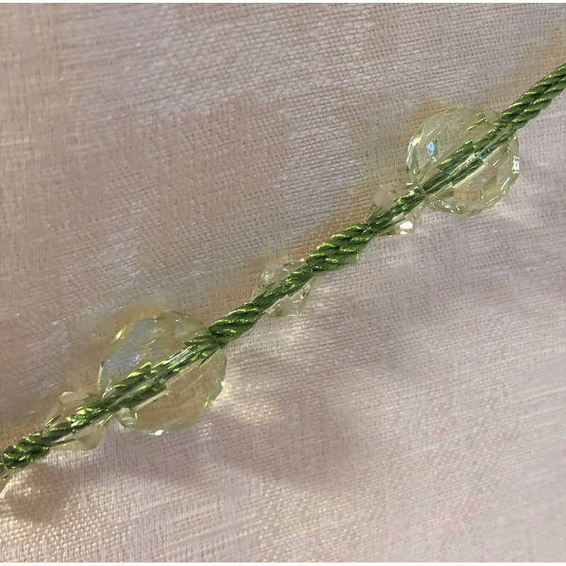 Trisler 1.5cm Curtain Holdback/Tieback, Emerald