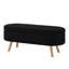 Banc de rangement avec repose-pieds ovale Luxury-619451820