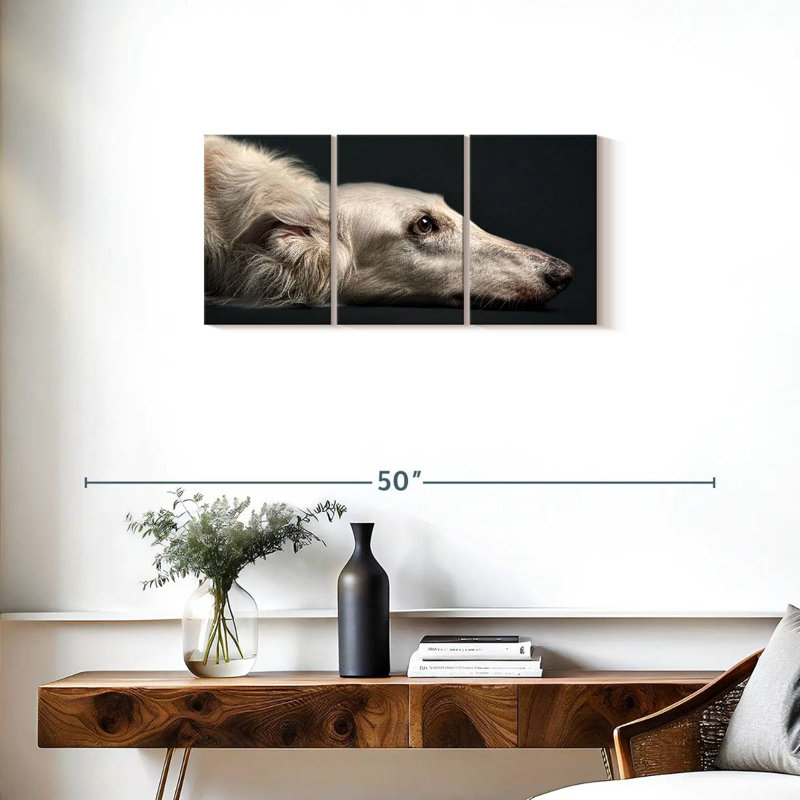Brampt Loyal Dog, 15" H x 32" W