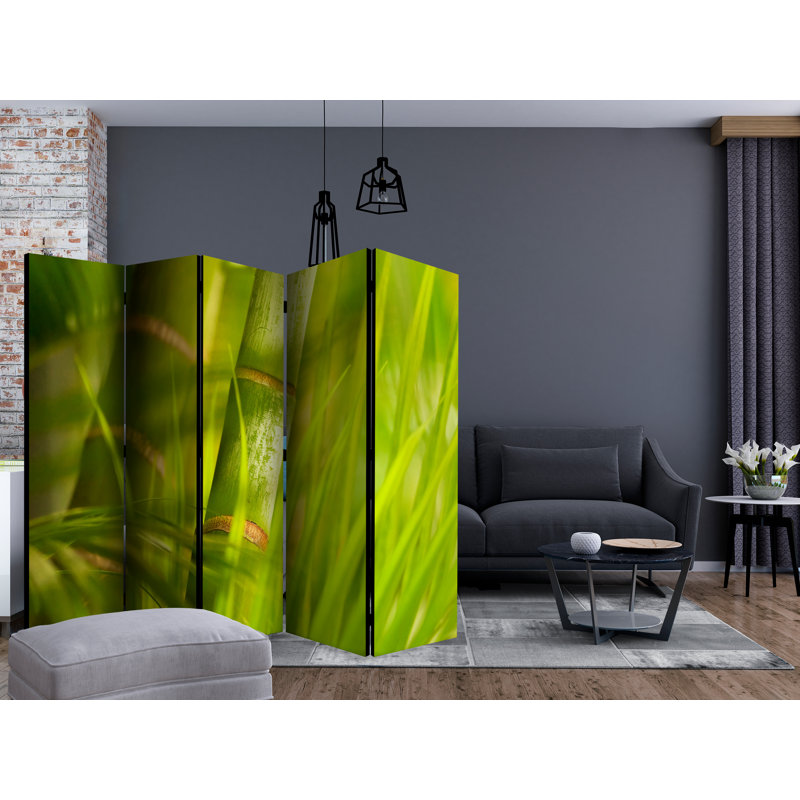 Haidan 172Cm W x 225Cm H 5 - Panel  Folding Room Divider