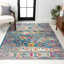 Tapis bleu marine / crème Lathan Bohemian FLAIR Boho-1407467470