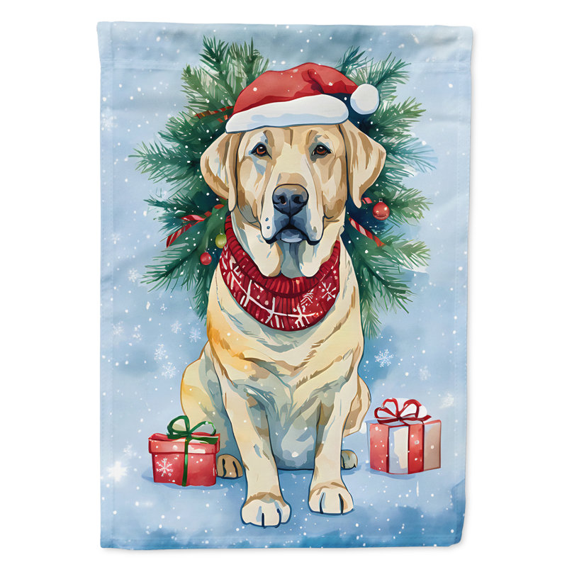 Double Sided Polyester Christmas, 40'' H x 28'' W