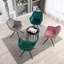 Chaise avec accoudoirs en velours Solace-1674817131