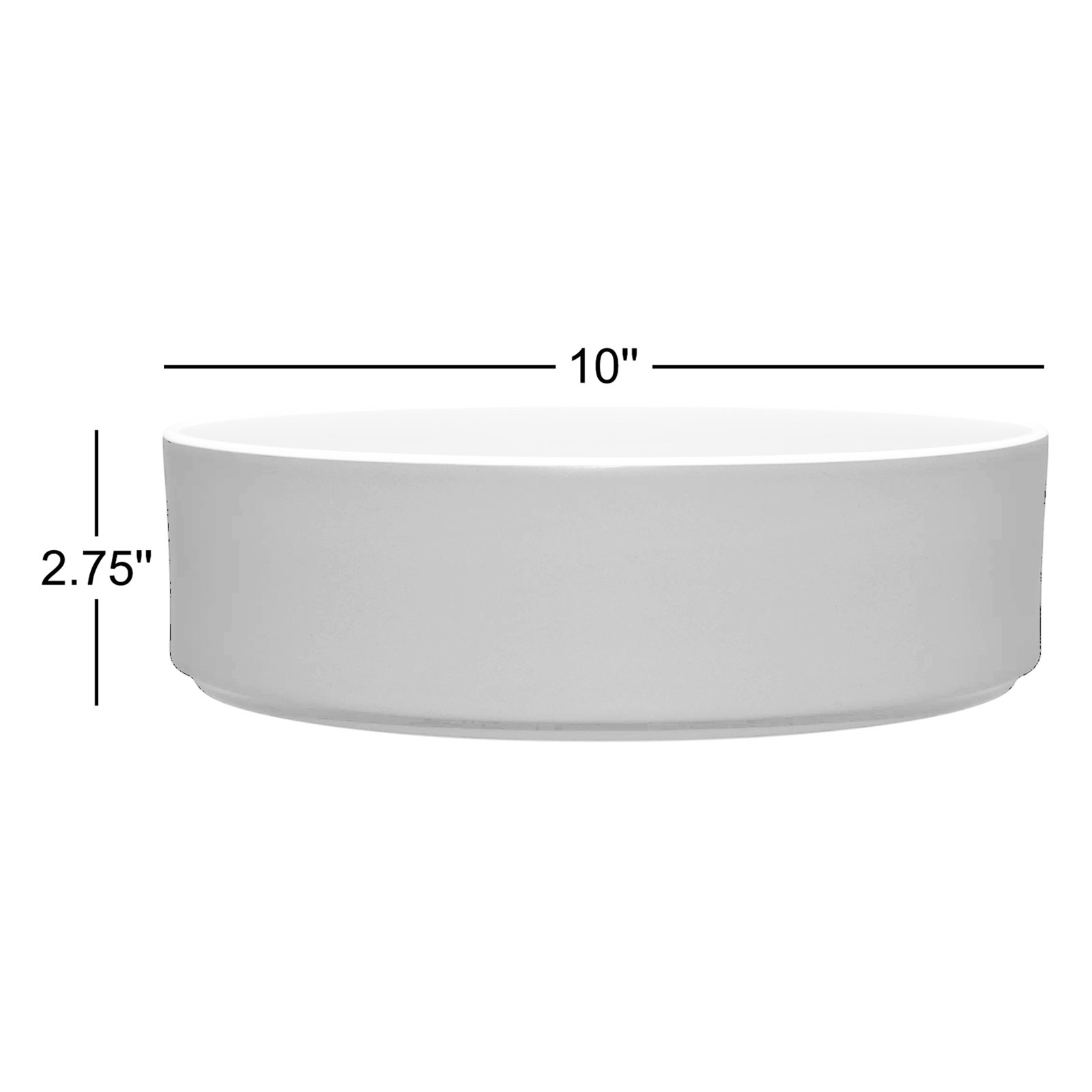 ColorTrio Porcelain Serving Bowl, Blue