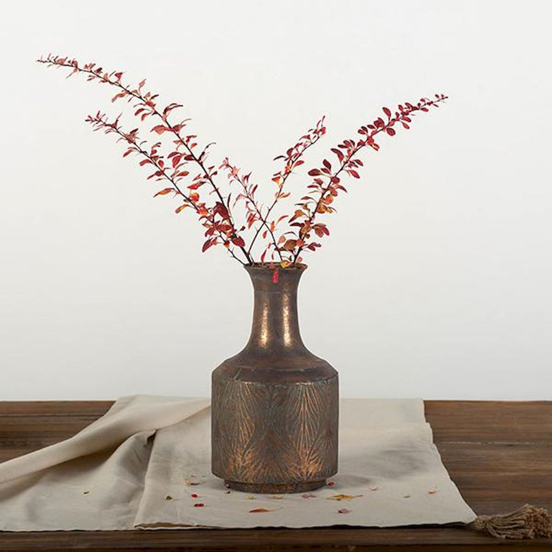 Metal Table Vase