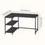 L-Shaped Steel Computer Desk-761069463-761069417