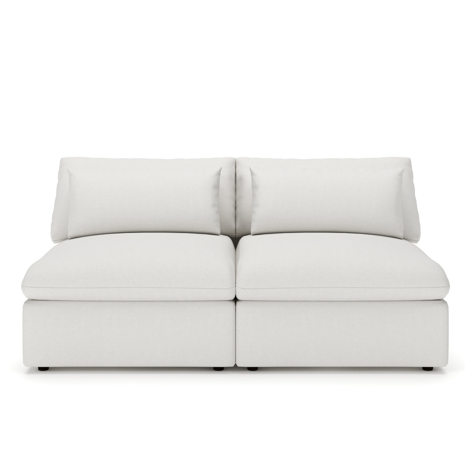 Remy 66'' Sofa, Macarena Beige Basketweave