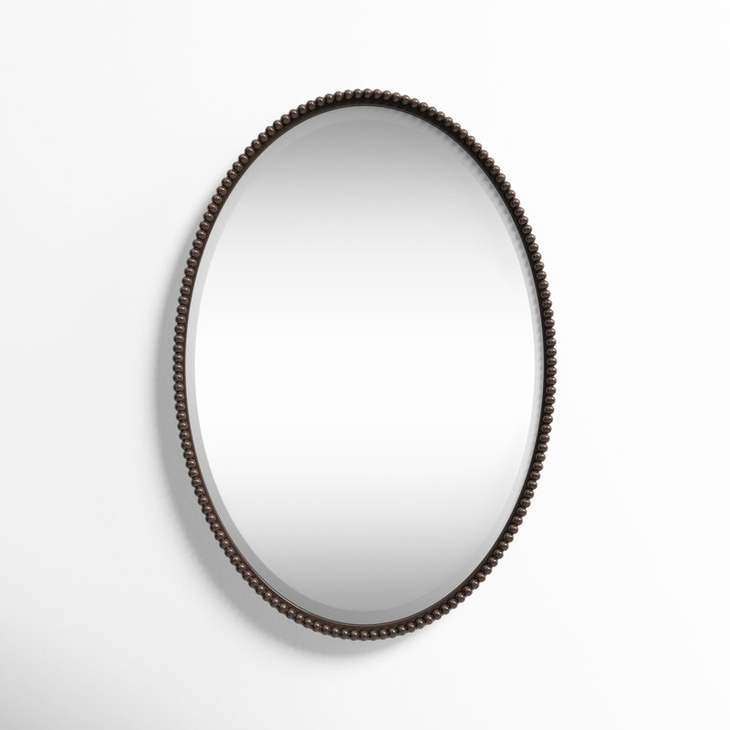 Dunigan Metal Wall Mirror, Oil Rubbed Bronze