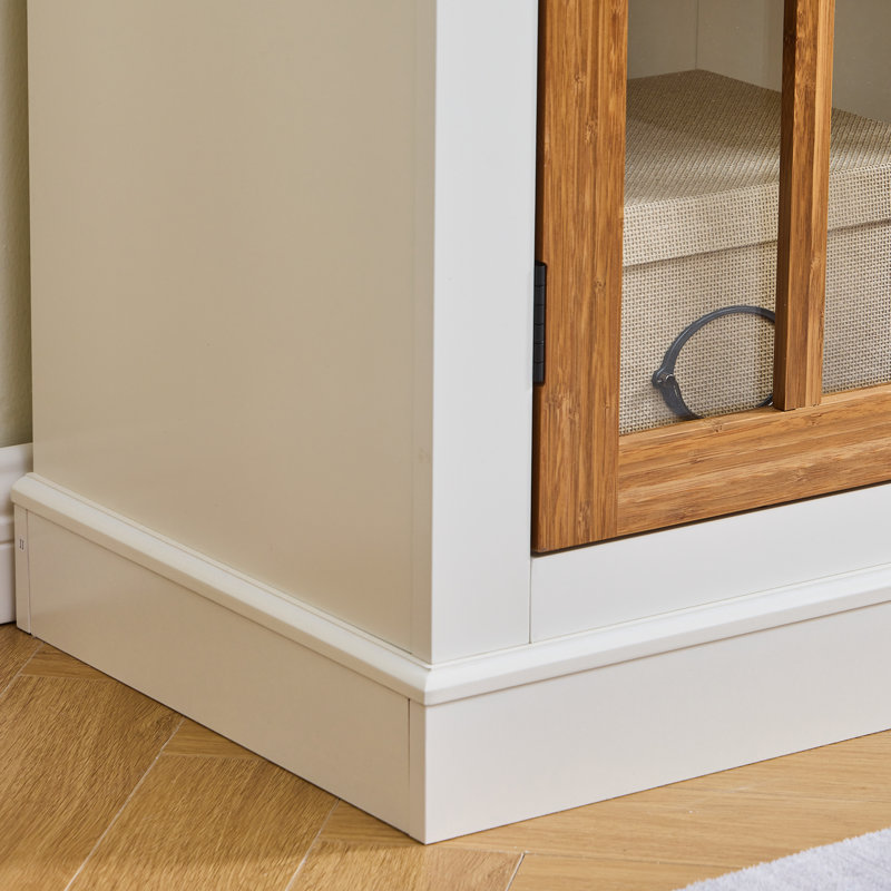 Armoire de présentation Farmhouse Heirloom, Brun