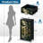 4 Drawer Dresser for Bedroom, Narrow Chest of Drawers, Wooden Top and Study Iron Frame 18"x37.5"-(WxH)