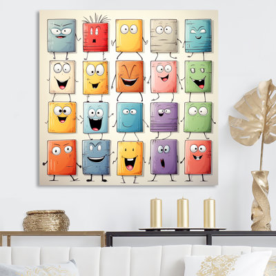Impression sur toile Popart Collages II - Pop
