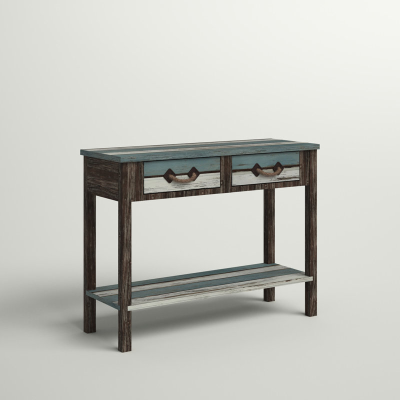 Eraman 42.5'' Solid Wood Console Table