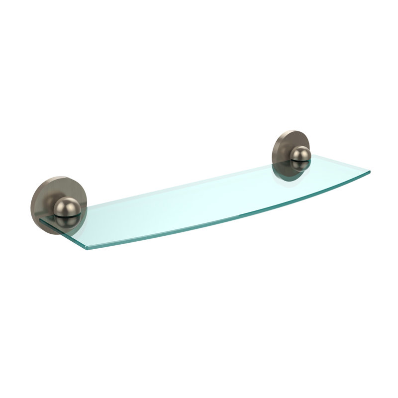 Goble Bracket Shelf, 18", Antique Pewter