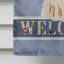 Polyester 2 côtés 40 x 28 po welcome drapeau maison-73943404