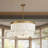 Briscade 28" 9-light Pendant