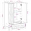 60cm Solid Wood Sideboard