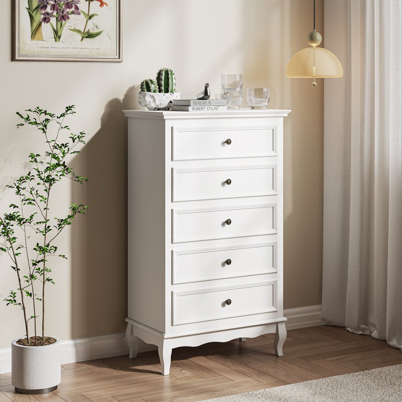 Blane 46" H X 27.6" W Manufactured Wood 5-Drawer Dresser