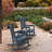 Poly Lumber Rocking Chair Outdoor Set of 2 - HDPE High Back Porch Rocker Chairs for Adults - All Weather Resistant Furniture for Patio Front Porch-1720338655