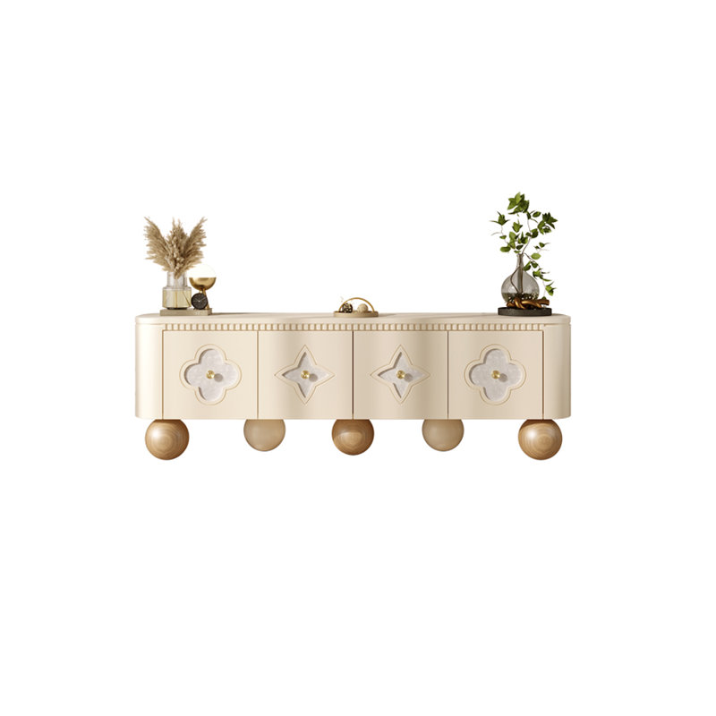 French TV Stand 78.74'' W Storage Credenza | Wayfair