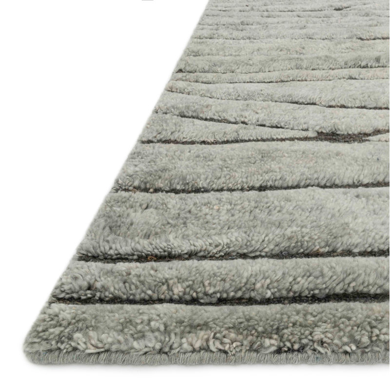 Paniagua Wool Abstract Indoor Rug, Rectangle 5'6" x 8'6"